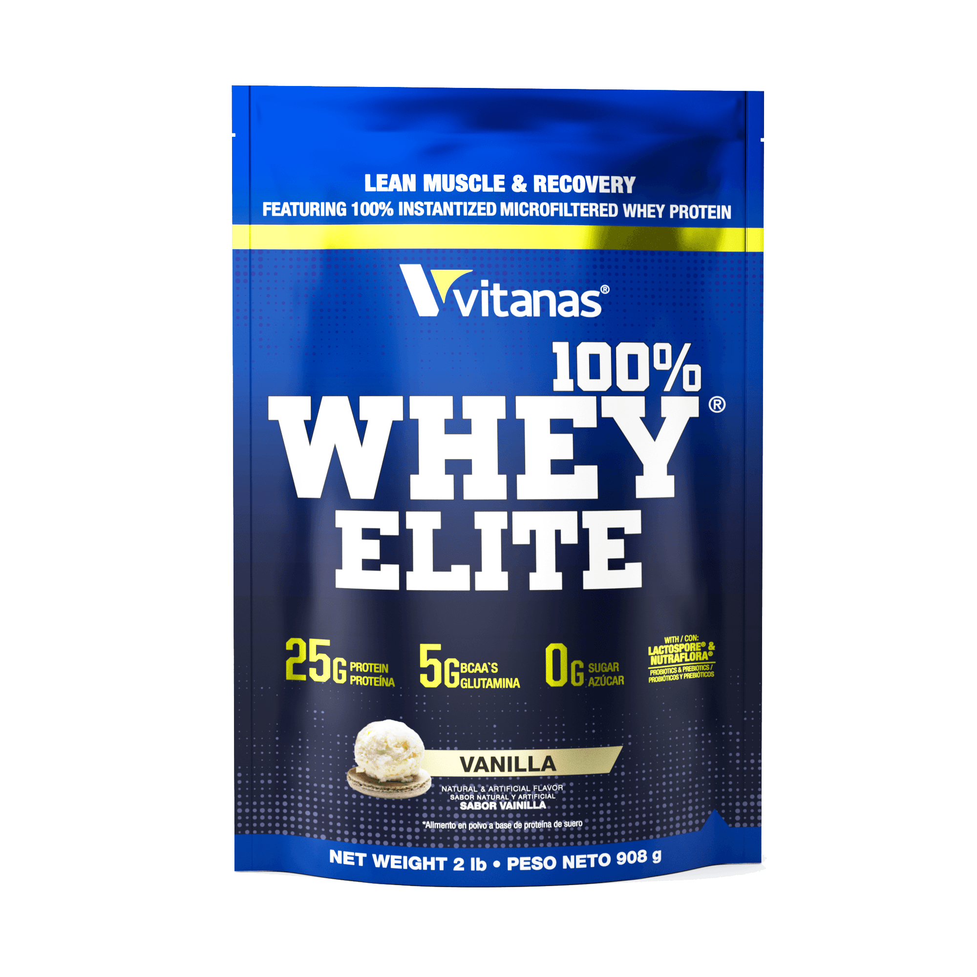 WHEY ELITE X 2 LBS VAINILLA