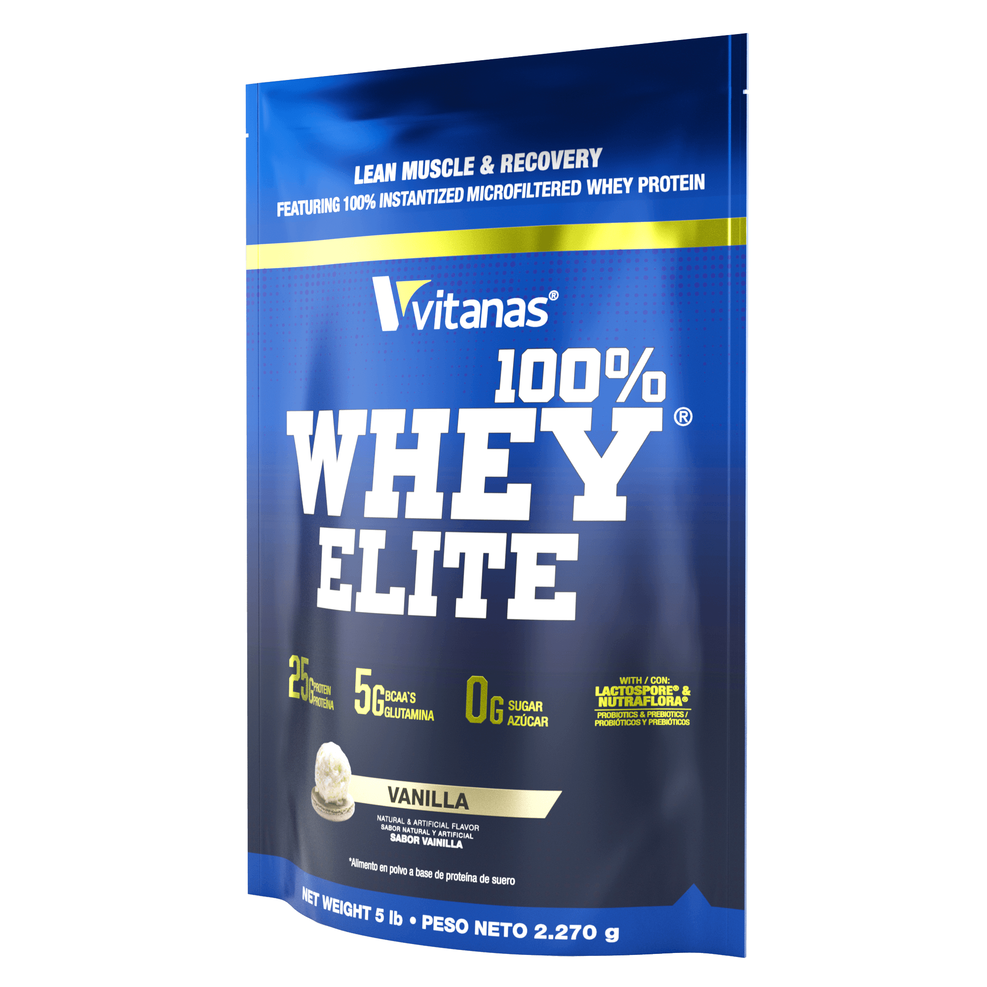 WHEY ELITE X 5 LIBRAS VAINILLA