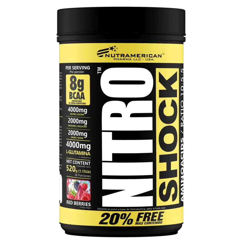 NITRO SHOCK AMINO X 405 GRAMOS