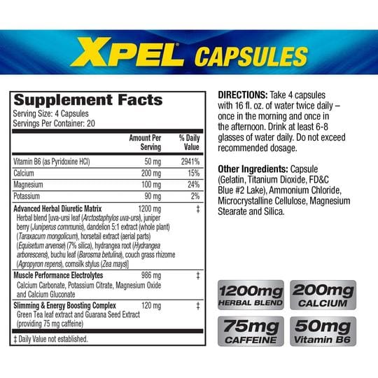 XPEL DIURETIC X 80 CAP - Imagen 2