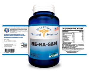 Alternative view of BE-HA-S & N FORMULA X 60 CAPS NATURAL SYSTEMS