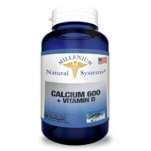 CALCIUM 600 + VITAM D X 60 SOFT NATURAL SYSTEMS