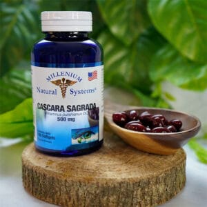 Alternative view of CASCARA SAGRADA 500 MG X 60 SOFGELS NATURAL SYSTEM