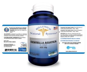 Alternative view of CENTELLA ASIATICA 400 MG X 60 CAPS NATURAL SYSTEMS