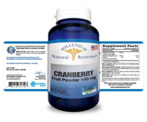 Alternative view of CRANBERRY 140 MG X 60 SOFTGELS NATURAL SYSTEMS