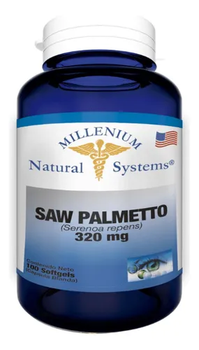 SAW PALMETTO 320 MG X 100 SOFTGELS NATURAL SYSTEMS