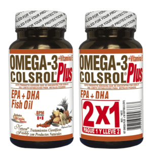 OMEGA 3 COLSROL PLUS VITAMINA E X 50 NAT FRESHLY
