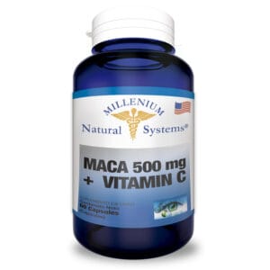 MACA 500MG +VITAMINAC X 60 SOFTGELS NAT SYSTEMS