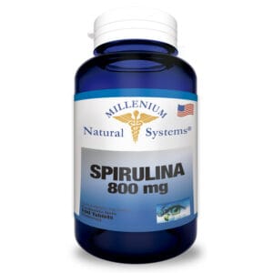 SPIRULINA 800 MG X 100 TABLETAS NATURAL SYSTEMS