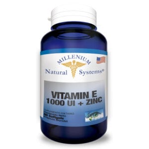 VITAMINA E 1.000 IU + ZINC X 60 SOFTGELS