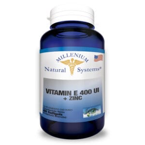 VITAMINA E 400 IU+ ZINC X 60 SOFT NATURAL SYSTEMS