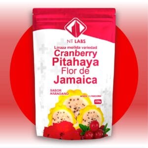 LINAZA NT PITAHAYA ARANDANO FLOR DE JAMAICA X 450