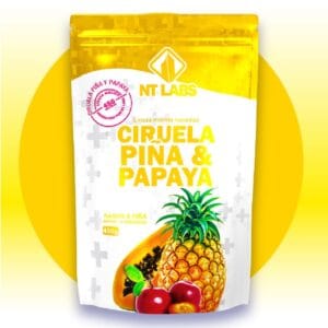 LINAZA NT CIRUELA PIÑA Y PAPAYA X 450 G BOLSA