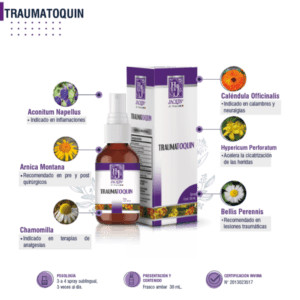 Alternative view of TRAUMETOQUIN GOTAS X 30 ML JAQUIN DE FRANCIA