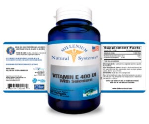 Alternative view of VITAMINA E 400 IU + SELENIUM X 60 SOFTGEALS