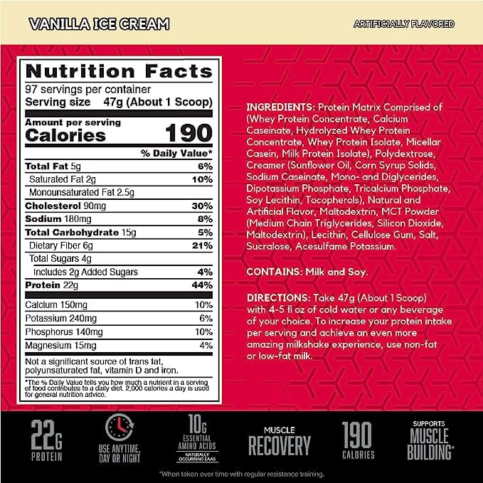SYNTHA 6 VAINILLA 10 LB - Imagen 2