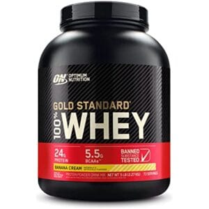 100% WHEY GOLD ESTÁNDAR 5 LBS BANANA