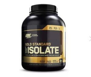 100% WHEY GOLD STANDARD ISOLATE 5 LB VAINILLA