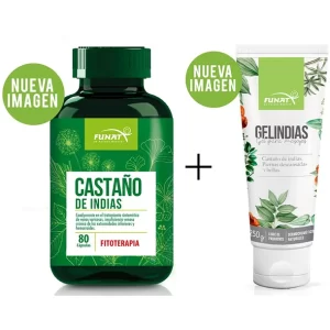 CASTAÑO DE INDIAS  X 80 CAP + GEL INDIAS