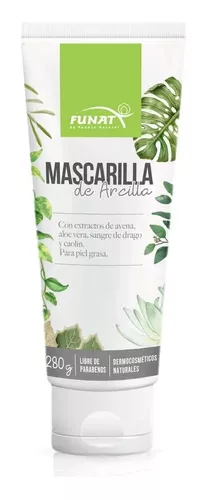 MASCARILLA FACIAL DE ARCILLA X 280