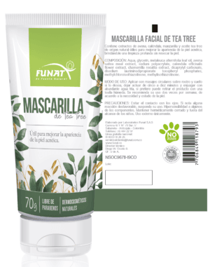 MASCARILLA DE TEA TREE 70 GR