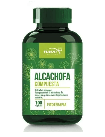ALCACHOFA COMPUESTA X 100 CAP LAB FUNAT