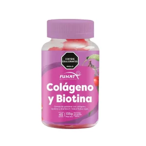 GOMITAS COLAGENO Y BIOTINA X 45 UND FUNAT