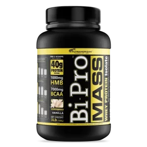 BIPRO MASS VAINILLA 3 LB (1368G)