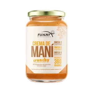 CREMA DE MANI NATURAL CRUNCHY X 360 GR