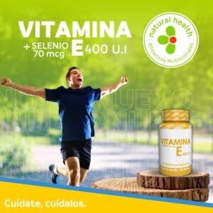 VITAMINA E 1000 UI + SELENIO X 30 CAP