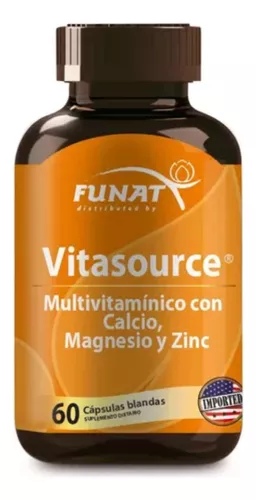 VITASOURCE X 60 CAP BLANDAS LAB FUNAT