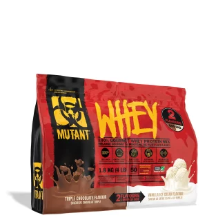 MUTANT WHEY TRIPLE CHOCOLATE & CREAM 4 LBS