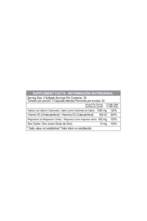 Alternative view of CAL MAG ZINC PLUS V D3 90S HEALTHY AMERICA