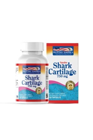 SHARK CARTILAGE 750 MG 100 CAP HEALTHY AMERICA