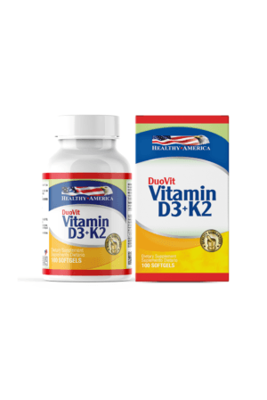 VITAMINA D3 + K2 100 SOFT HEALTHY AMERICA