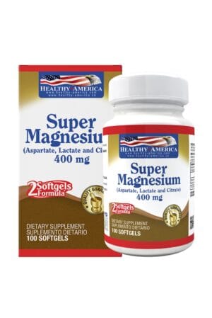 SUPER MAGNESIUN 400 MG 100 S HEALTHY AMERICA