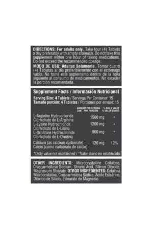 Alternative view of TRIPLE AMINO 60 CAPLETS HEALTHY SPORTS