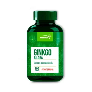 GINKGO BILOBA  X 100 TABLETAS LAB FUNAT