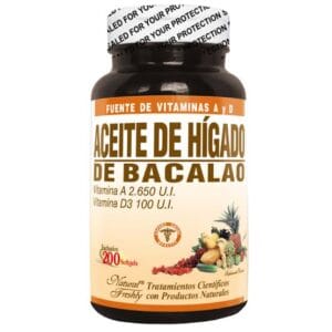 ACEITE HIGADO DE BACALAO FCO X 60 SOFTGR