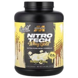 NITRO TECH WHEY GOLD X 5 LBS BANANA