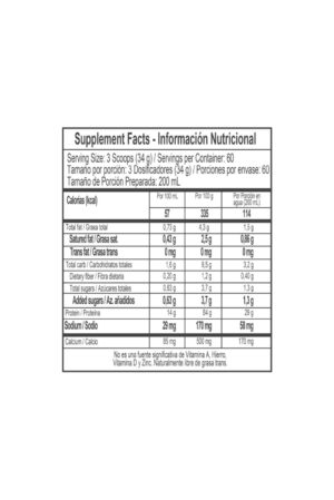 Alternative view of ISO WHEY 100% 2040 GR 60 SER HEALTHY SPORTS