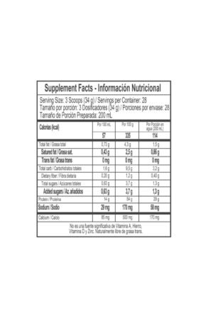 Alternative view of ISO WHEY 100% 952 GR 28 SERV HEALTHY SPORTS