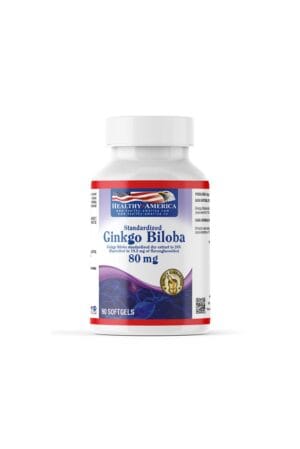 GINKGO BILOBA 80 MG X 90 SOFT HEALTHY AMERICA