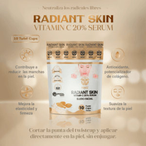 Alternative view of RADIANT SKIN VITAMIN C & SERUM X 10 APL NAT SYSTEM
