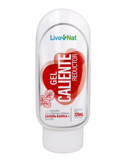 GEL CALIENTE LIVE + ALGAS+CAFEINA X 220G
