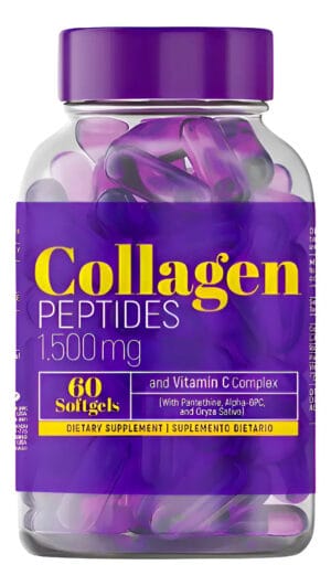 COLLAGEN PEPTIDES 1.500 MG VIT C COMPLEX X 60 SOFT