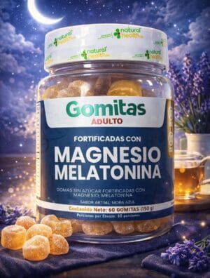 C GOMAS CON MAGNESIO MELATONINA X 60 HEATH
